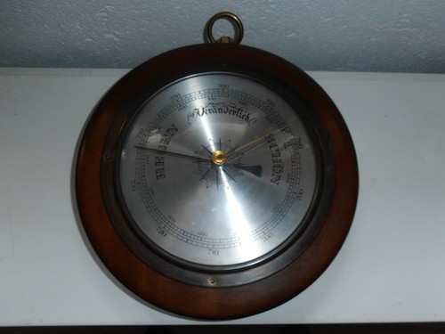 Vintage barometer aus - aus, und
