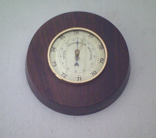 Uralt rund barometer - uralt, 15