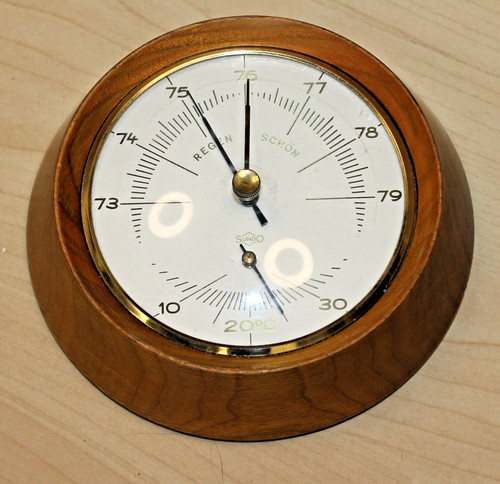 Vintage sundo barometer - vintage,