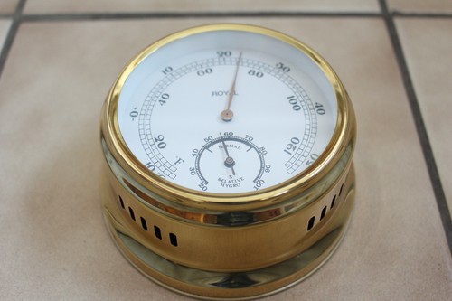 Dekoratives schiffshygrometer - dekoratives,