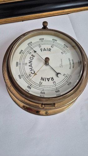 Vintage schiffbarometer devina - schiffbarometer,