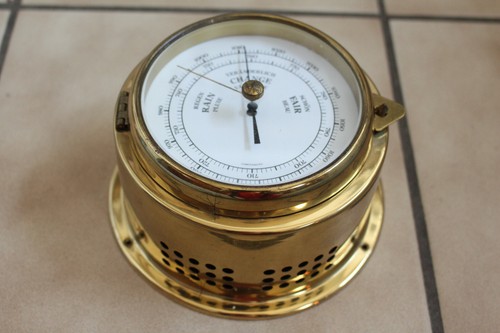 Dekoratives schiffs barometer - dekoratives, schiffs-barometer
