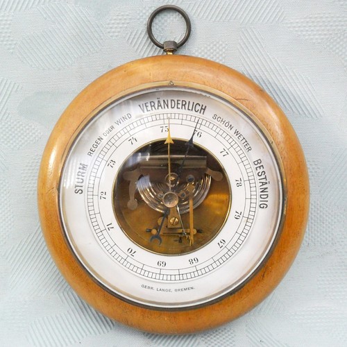 Uraltes großes barometer - großes, von