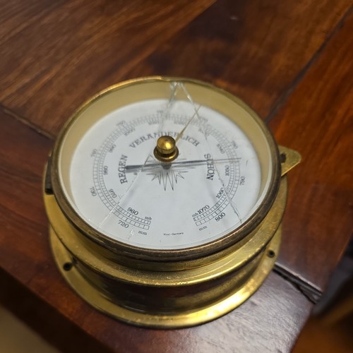 Dekoratives schiffs barometer - dekoratives, schiffs-barometer