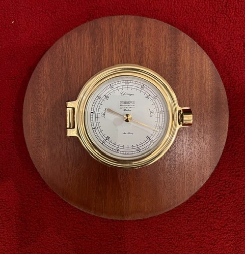 Barometer wempe messing - barometer,, wempe,